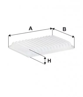 Фільтр повітря WA9877WIX WIX WIX FILTERS WA9877