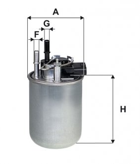 Фільтр палива WF8519WIX WIX WIX FILTERS WF8519