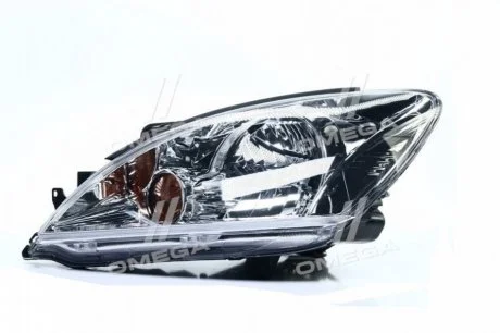 Фара левая Mitsubishi Lancer седан (04-) под корректор TYC 20-A470-B5-2B