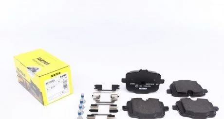 Колодки тормозные (задние) BMW 5 (F10/F11/F18)/6 (F12/F13) 09- (TRW) Q+ TEXTAR 2470301