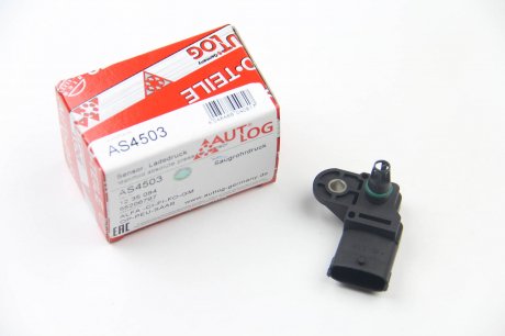 Датчик тиску наддуву (4 конт.) FIAT DOBLO/DUCATO 1.3D-3.0D 99- AUTLOG AS4503