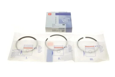 Кільця поршневі Citroen Jumper/Peugeot Boxer/Expert 1.9TD (83.00mm/STD) (3.5-2-3) = 8937290000 NPR 120 037 0029 00