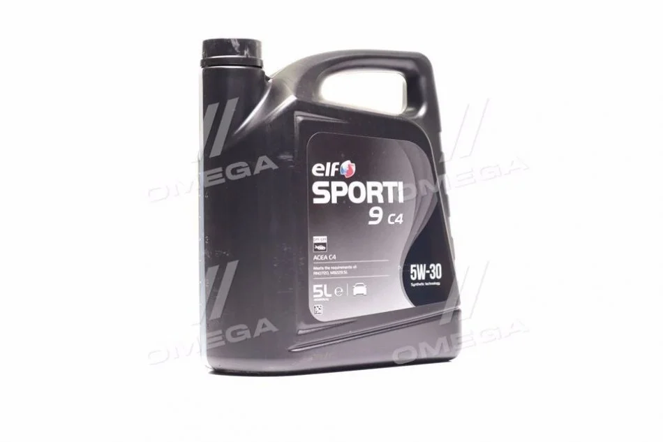 Олива моторна SPORTI 9 C4 5W-30 (Каністра 5л) ELF 214332 (фото 1)