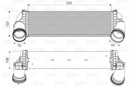 Интеркулер VL Valeo 818562