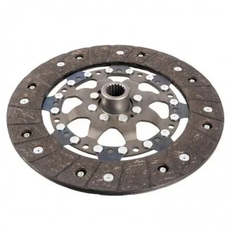 CITROEN Диск сцепления Berlingo,206,207,407,C3,C5 1.6HDI (228мм, без пружин) BLUE PRINT ADP153114
