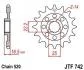 Передняя звезда - для 520 цепи - 15зуб.- Ducati Supersport/Sport 520 JT MOTO 100-455-15 (фото 1)