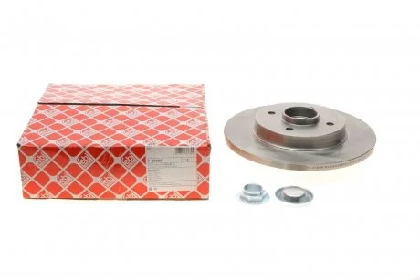 FEBI CITROEN Диск тормозной задн. с подш. с кольцом ABS Berlingo 08- FEBI BILSTEIN 37680