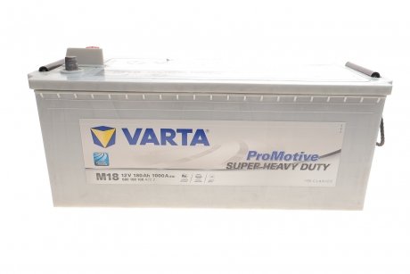 Аккумуляторная батарея 180Ah/1000A (513x223x223/+L/B00) Promotive SHD M18 VARTA 680108100 A722