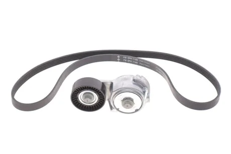 Комплект ремня генератора Fiat Doblo 1.4 05- (5PK1148) INA 529001310