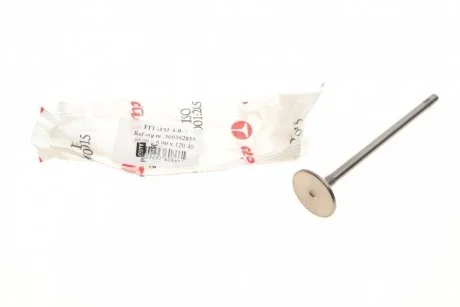 Клапан (впуск) Iveco Daily/Fiat Ducato 2.3JTD 06 (30x6x120.4) (азотовані) AMP PFIA161-S-0-N