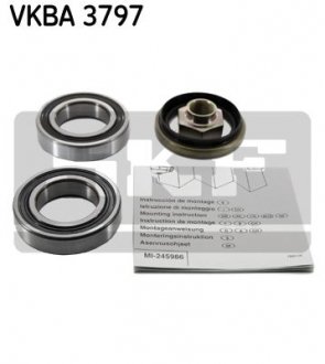 Комплект подшипника ступицы колеса SKF VKBA 3797