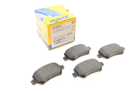 Колодки гальмівні (задні) Opel Astra H 04-/Combo 01-/Zafira B 05-15 Metelli 22-0542-1