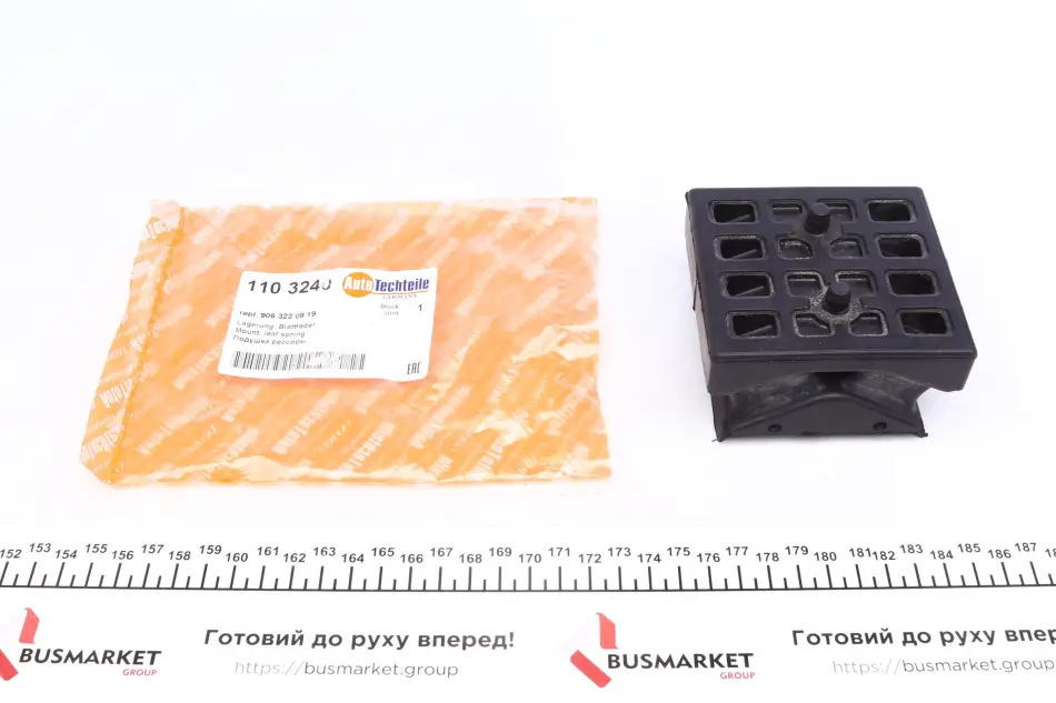 Подушка передньої ресори Sprinter/Crafter 06- верхня AUTOTECHTEILE 110 3240 (фото 1)