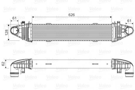 Интеркулер VL Valeo 818616