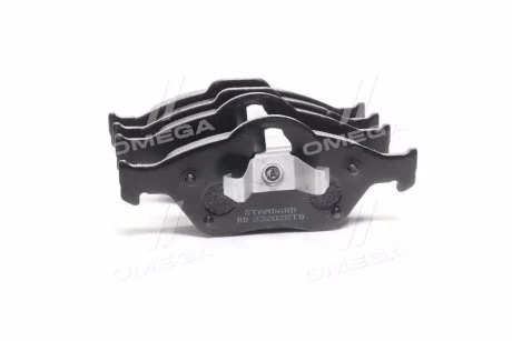 Колодка гальм. диск. STANDARD FORD FIESTA/FUSION/ MAZDA 2 03- передн.  RIDER RD.23202STD