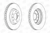 Диск гальмівний передній (кратно 2) Peugeot 407 (04-11), 508 (10-18) CHAMPION 562126CH (фото 1)