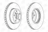 Диск тормозной передний BMW 5 (E60) 01-10, 5 Touring (E61) 04-10 CHAMPION 562397CH-1 (фото 1)