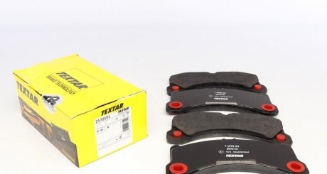 Колодки тормозные (передние) Porsche Panamera 16- (Brembo) TEXTAR 2570101 (фото 1)