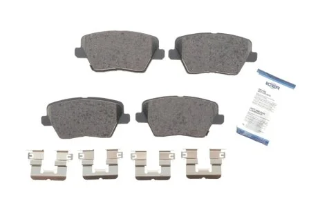 Комплект гальмівних колодок (дискових) ICER 182318