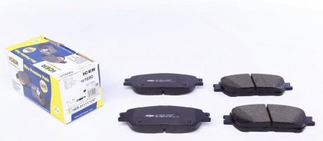Колодки тормозные ICER 181690