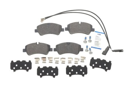 Комплект гальмівних колодок (дискових) ICER 142116-203