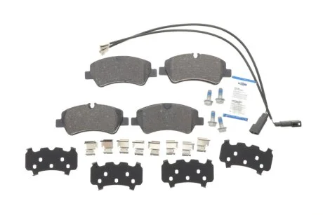 Комплект гальмівних колодок (дискових) ICER 142116-203