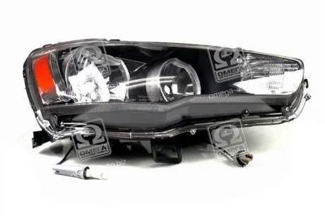 Фара права Mitsubishi Lancer X седан (08-) під коректор TYC 20-B301-05-2B