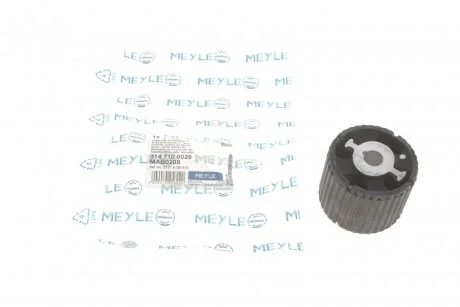 Сайлентблок балки (задньої/спереду) BMW 5 (F10/F11/F07)/6 (F12/F13)/7 (F01/F02/F03/F04) 08-18 MEYLE 314 710 0026