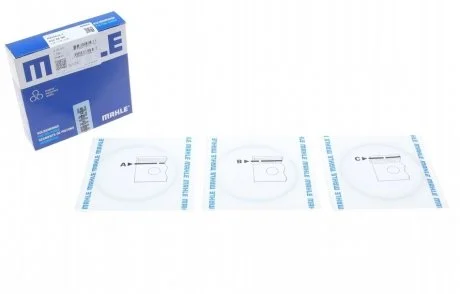 Кільця поршневі Renault Master 2.5dCi (89.00mm/STD) (2.5-1.75-2.5) MAHLE / KNECHT 022 26 N0