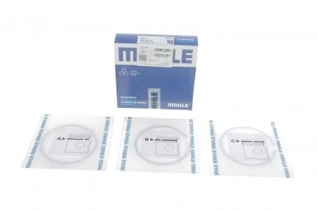 Кільця поршневі Fiat Ducato 1.9TD 89-02 (82.60mm/STD) (3-2-3) MAHLE / KNECHT 009 25 N0