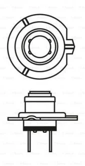 Лампа розжарювання H7 12V 55W PX26d ULTRA WHITE 4200K BOSCH 1987301090 (фото 1)