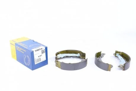 Колодки тормозные (задние) Toyota Yaris 05- (барабанные) (203x38) KAMPOL K-807