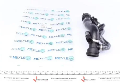 Патрубок радіатора (верхній) BMW 5 (E60/E61)/6 (E63/E64) 2.5/3.0 04-10 MEYLE 319 222 0034