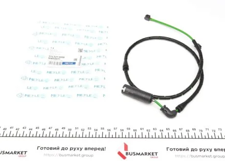 Датчик износа тормозных колодок (передних) BMW X3 (E83) 3.0sd 06-08 (L=745mm) MEYLE 314 527 0008
