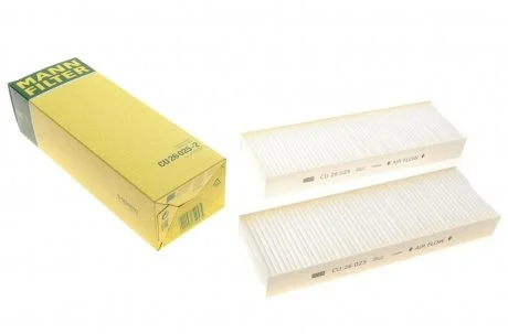 Фильтр салона Citroen C4/Opel Mokka B 20-/Corsa F/Peugeot 2008/208 19- (к-кт 2шт) MANN CU260252