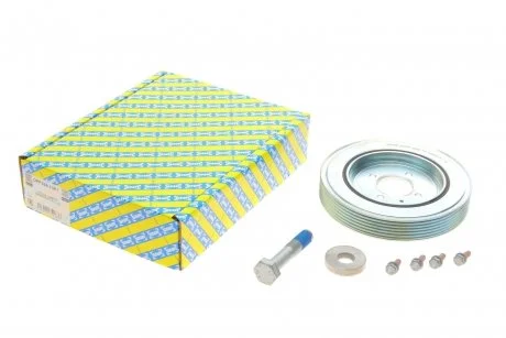 Шків колінвалу Citroen Berlingo/Peugeot Partner 1.9D 98- (DW8) SNR NTN DPF359.14K1