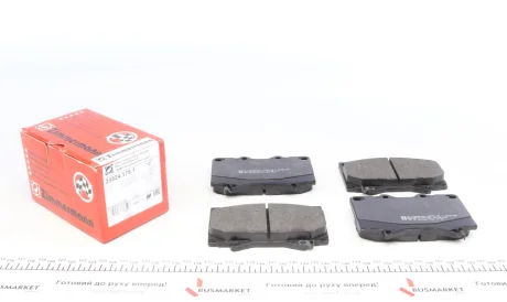 Колодки тормозные (передние) Toyota Land Cruiser 90-07- (Sumitomo) ZIMMERMANN 23524.175.1