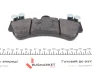 Колодки гальмівні (передні) Porsche Cayenne/VW Touareg 02-10 (Brembo) (190.2x99,5x16.5) ZIMMERMANN 23692.165.1 (фото 2)