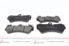Колодки гальмівні (передні) Porsche Cayenne/VW Touareg 02-10 (Brembo) (190.2x99,5x16.5) ZIMMERMANN 23692.165.1 (фото 4)