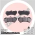Колодки гальмівні (передні) Porsche Cayenne/VW Touareg 02-10 (Brembo) (190.2x99,5x16.5) ZIMMERMANN 23692.165.1 (фото 6)