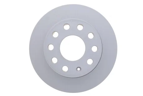 Диск гальмівний (задній) Skoda Octavia III 17- (253x10) (з покриттям) (повний) ZIMMERMANN 600.3258.20