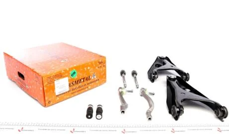 К-кт важелів перед. підвіски Renault Logan/Sandero 04- ASMETAL 13DC1000