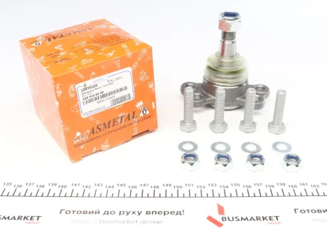 Опора кульова (передня/знизу) Ssyangyong Actyon I/Rexton I/II 02- ASMETAL 10SY0105