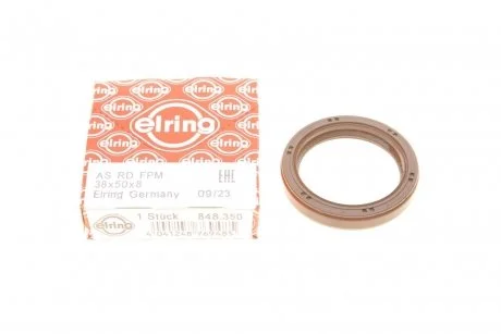 Сальник распределительного вала Toyota Corolla 1.8D 83-93/Camry 1.6-2.2TD 86-91 (38x50x8) ELRING 848350