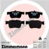 Колодки тормозные (передние) Citroen Berlingo/Opel Combo 18-/Peugeot 3008/508 16- (Ate-Teves) ZIMMERMANN 22813.170.1 (фото 6)