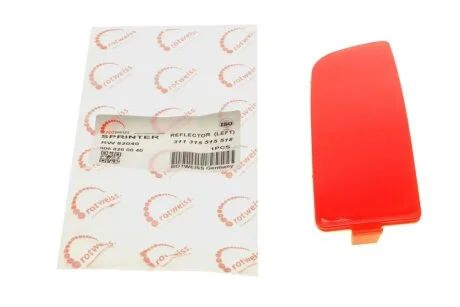 Світловідбивач бампера (заднього) MB Sprinter/VW Crafter 06- (L) ROTWEISS RW82040