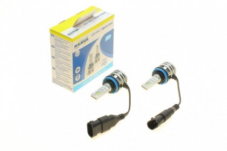 Автолампа H8/H11/H16 Fog 12/24V 24W PGJ19-1 Performance LED (к-кт 2 шт.) (6500K) NARVA 180363000