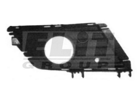 Решетка бампера переднего правая с отв. для противотуанок 11/03- ELIT KH5023 9922
