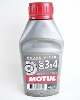 Гальмівна рідина DOT 3&4 0,5L MOTUL 102718