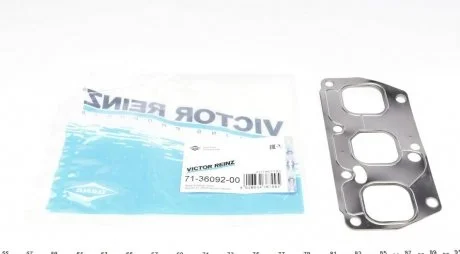 Прокладка колектора випускного Audi A3/TT/VW T5/Golf V 3.2 00- (4-6 циліндр) VICTOR REINZ 71-36092-00